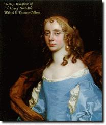 Dudley, wife of Sir Thomas Cullum, 2nd Baronet, by Sir Peter Lely, c. 1660.
