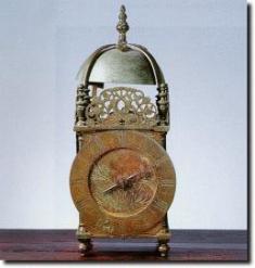Lantern clock, by Benjamin Stribling of Stowmarket, c. 1700,