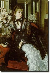 Sydney Milner-Gibson, by James Tissot, 1872.